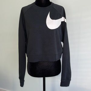 Nike oversized crop sweater. Size M